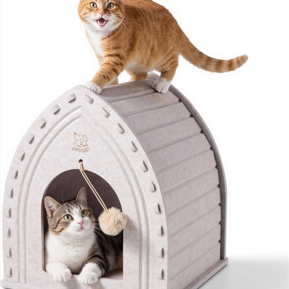 Apasiri Cat House, bed, cave. Original Castle Design